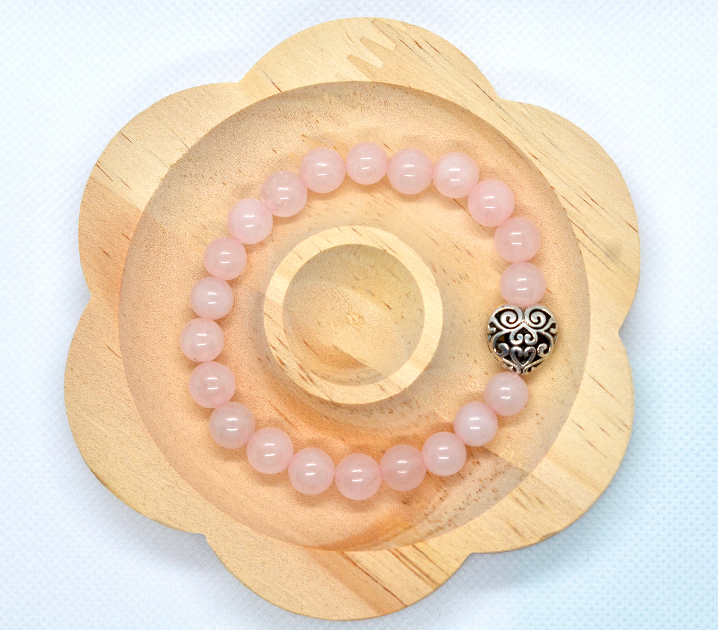 Rose Quartz Gemstone Bracelet