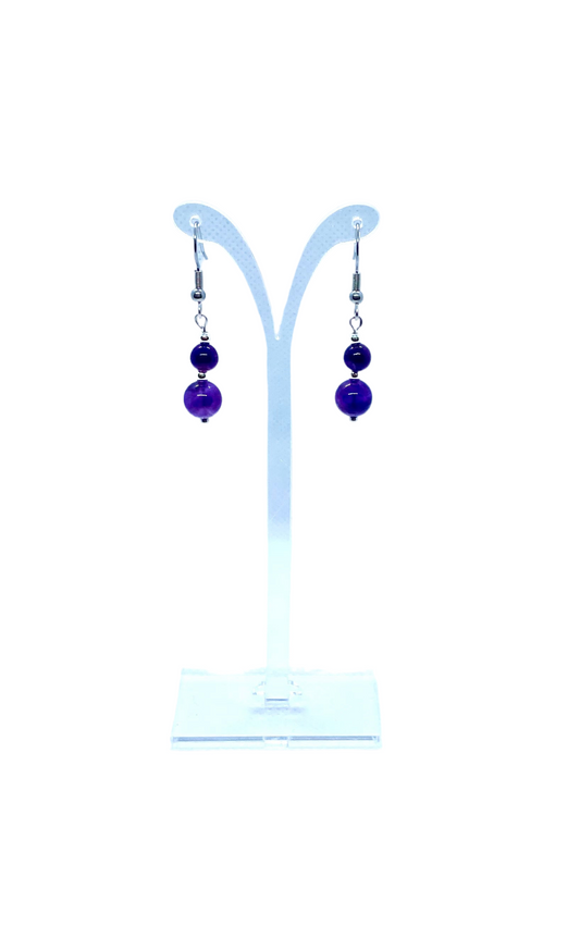 Amethyst Gemstone Earrings